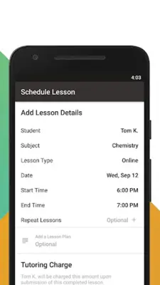 Tutor on Wyzant android App screenshot 2